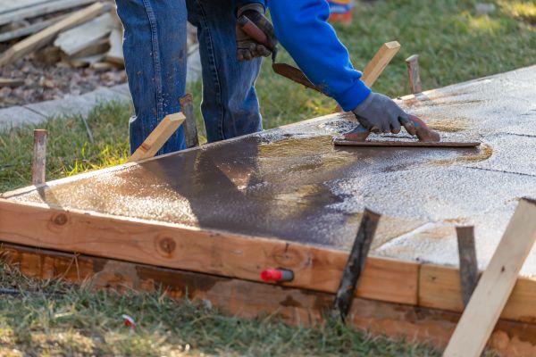Patio Slab Construction in Murrieta