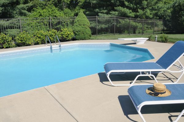Poolside Concrete Installation in Murrieta