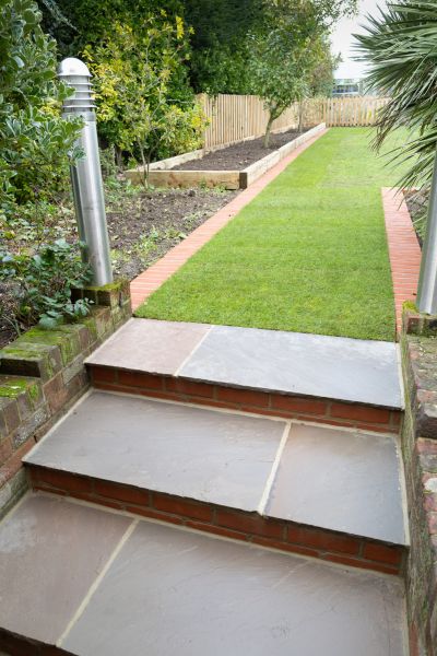 Backyard Steps Installation in Murrieta